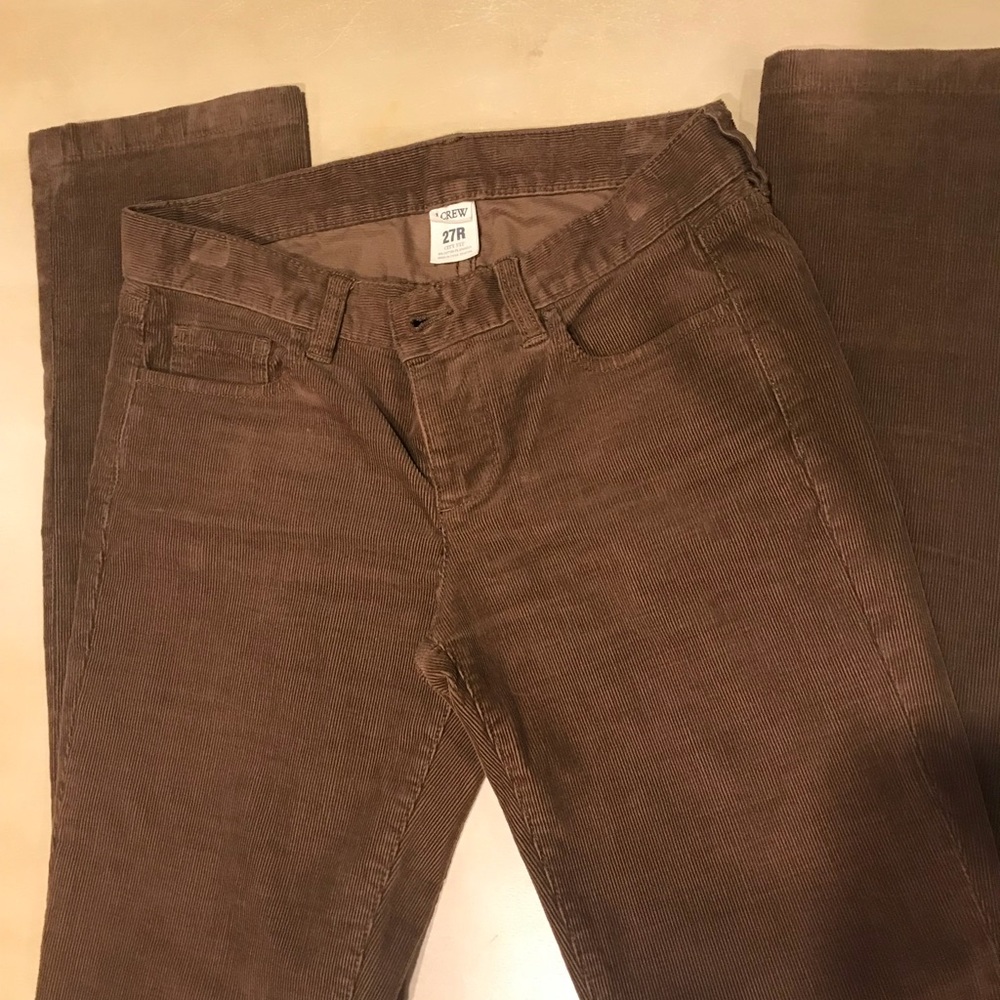 JCrew Honey colored skinny chords - Picture 1 of 3